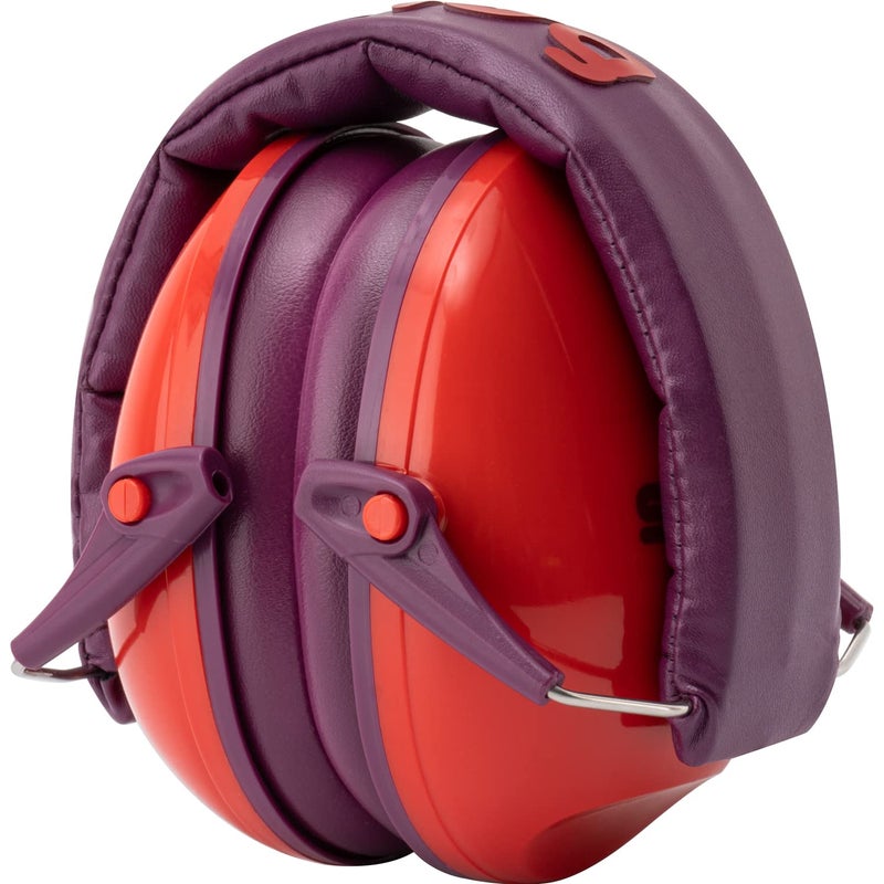 Snug Kids Earmuffs â€“ Noise Reduction for Toddlers & Children â€“ Adjustable, Lightweight, Foldable, Soft & Comfortable - Red New - Image 2